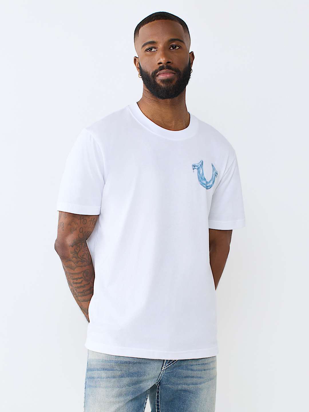 MELTING ICE LOGO TEE