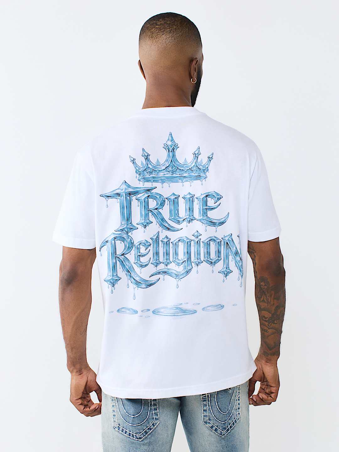 MELTING ICE LOGO TEE