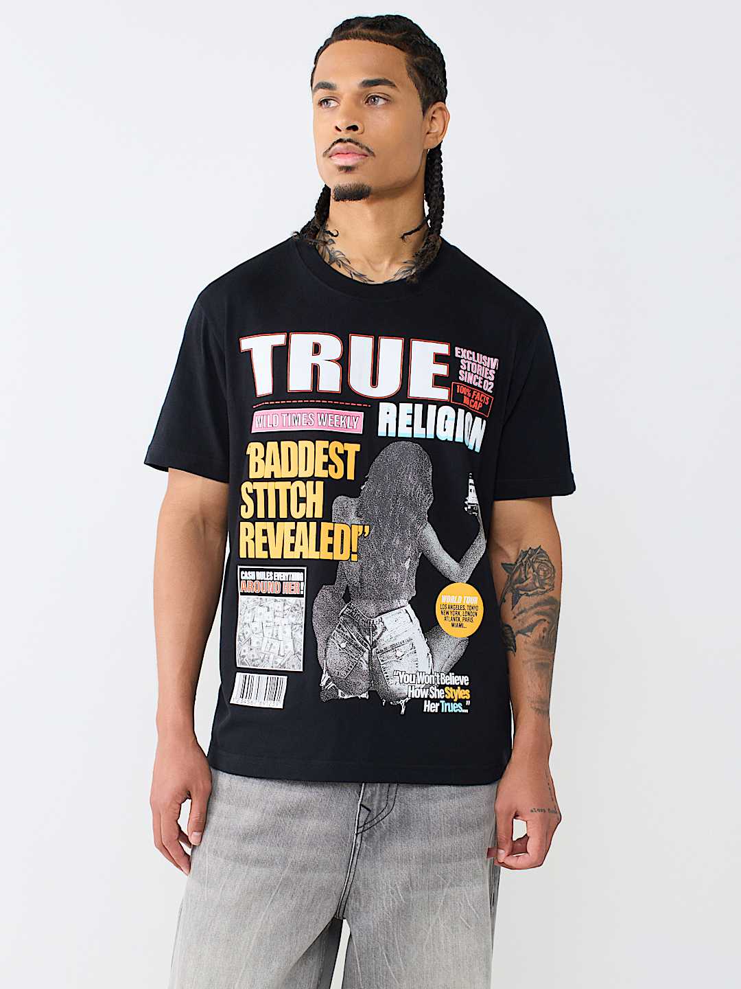 TABLOID LOGO TEE