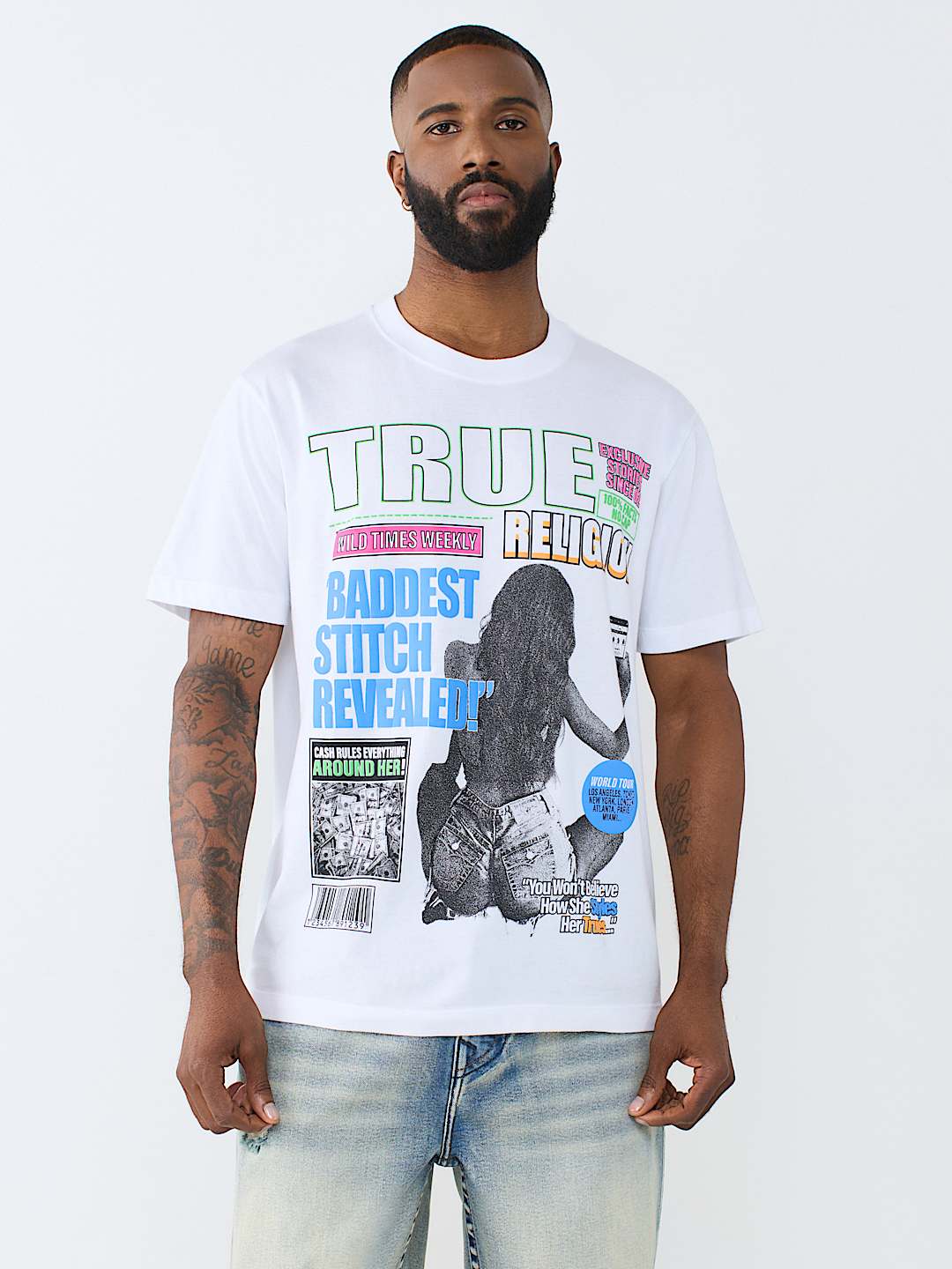 TABLOID LOGO TEE