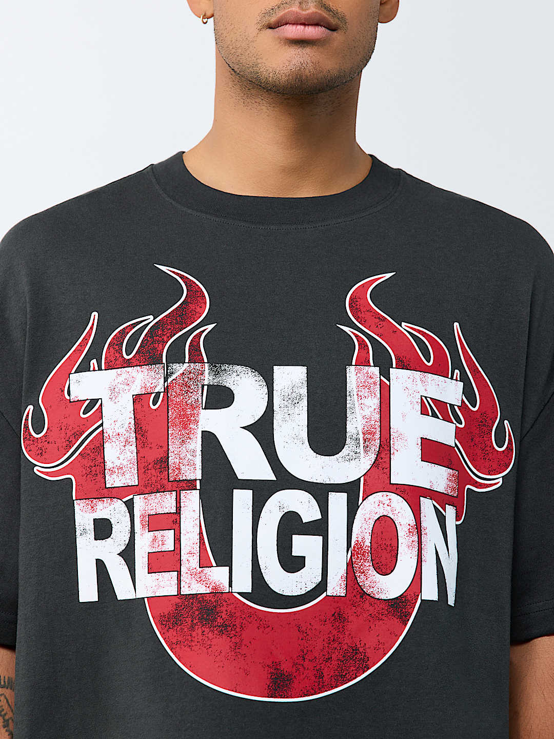 LOGO TOUR HEAVYWEIGHT OVERSIZED TEE