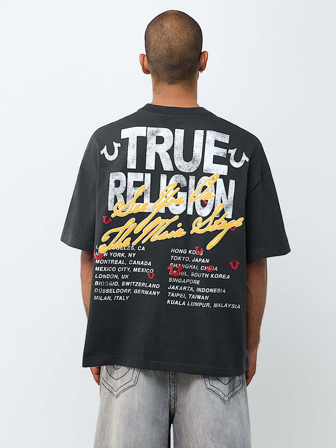 LOGO TOUR HEAVYWEIGHT OVERSIZED TEE