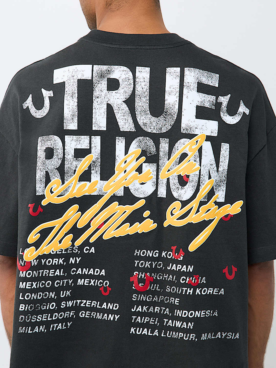 LOGO TOUR HEAVYWEIGHT OVERSIZED TEE