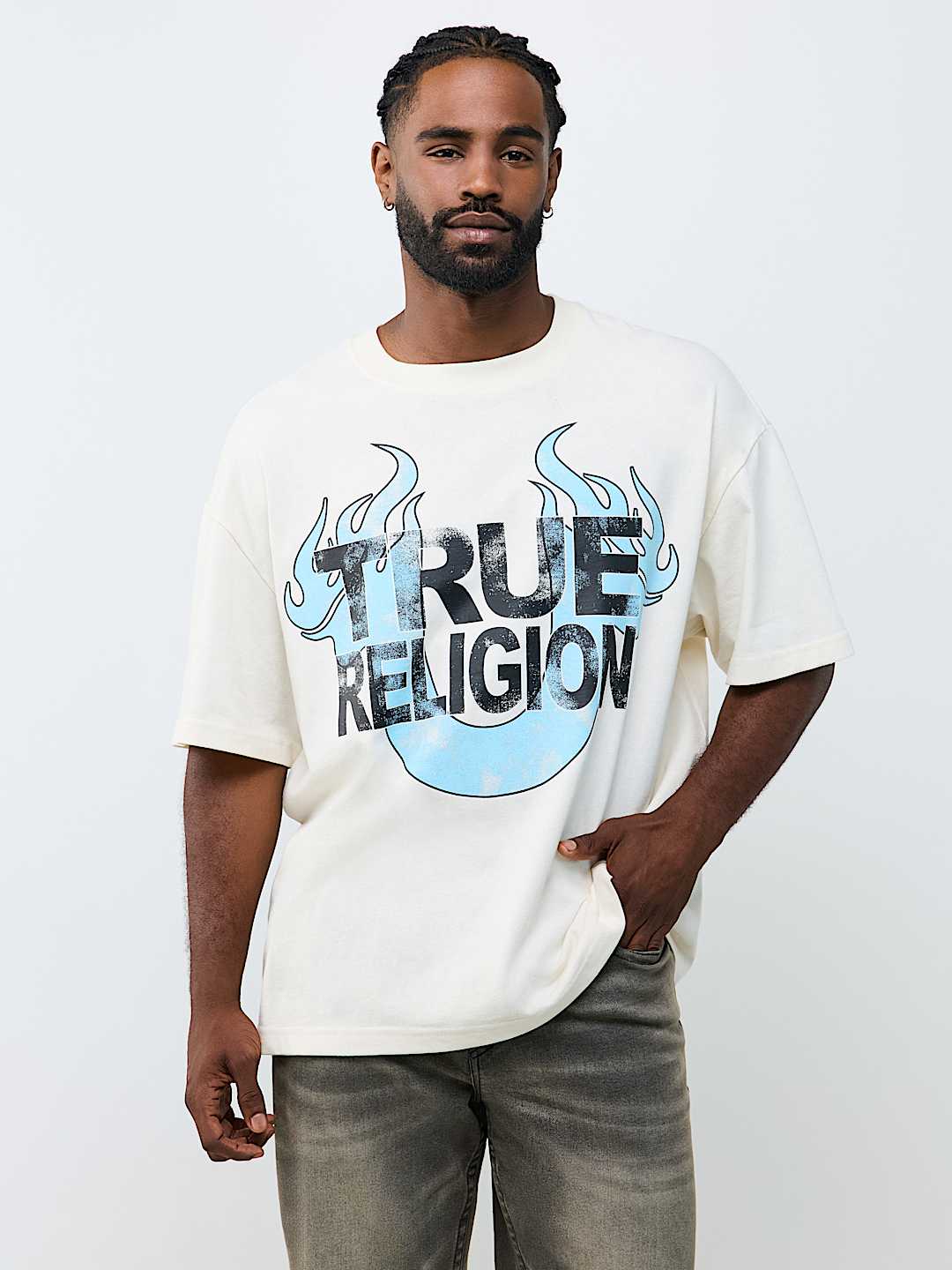 LOGO TOUR HEAVYWEIGHT OVERSIZED TEE