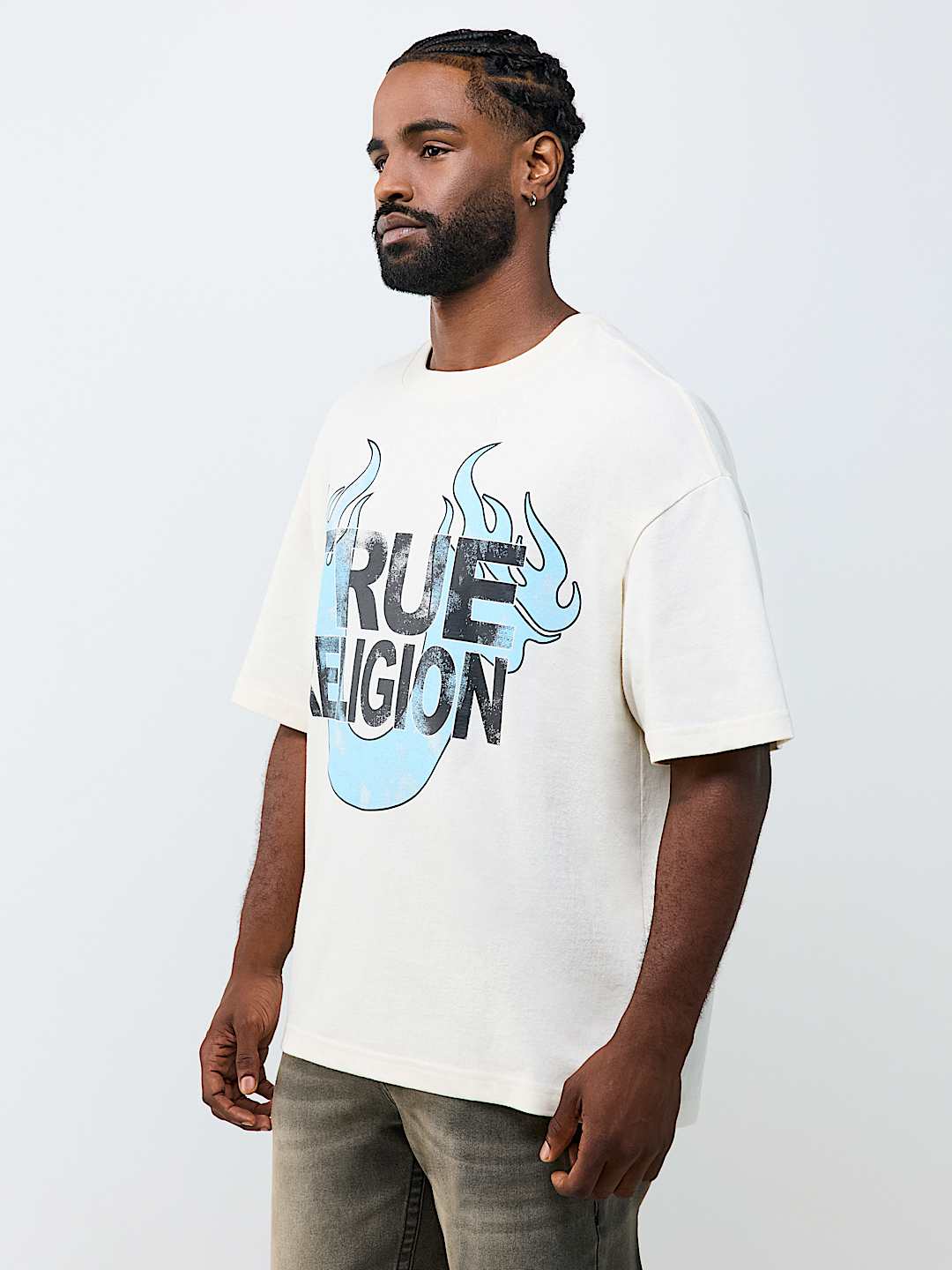 LOGO TOUR HEAVYWEIGHT OVERSIZED TEE