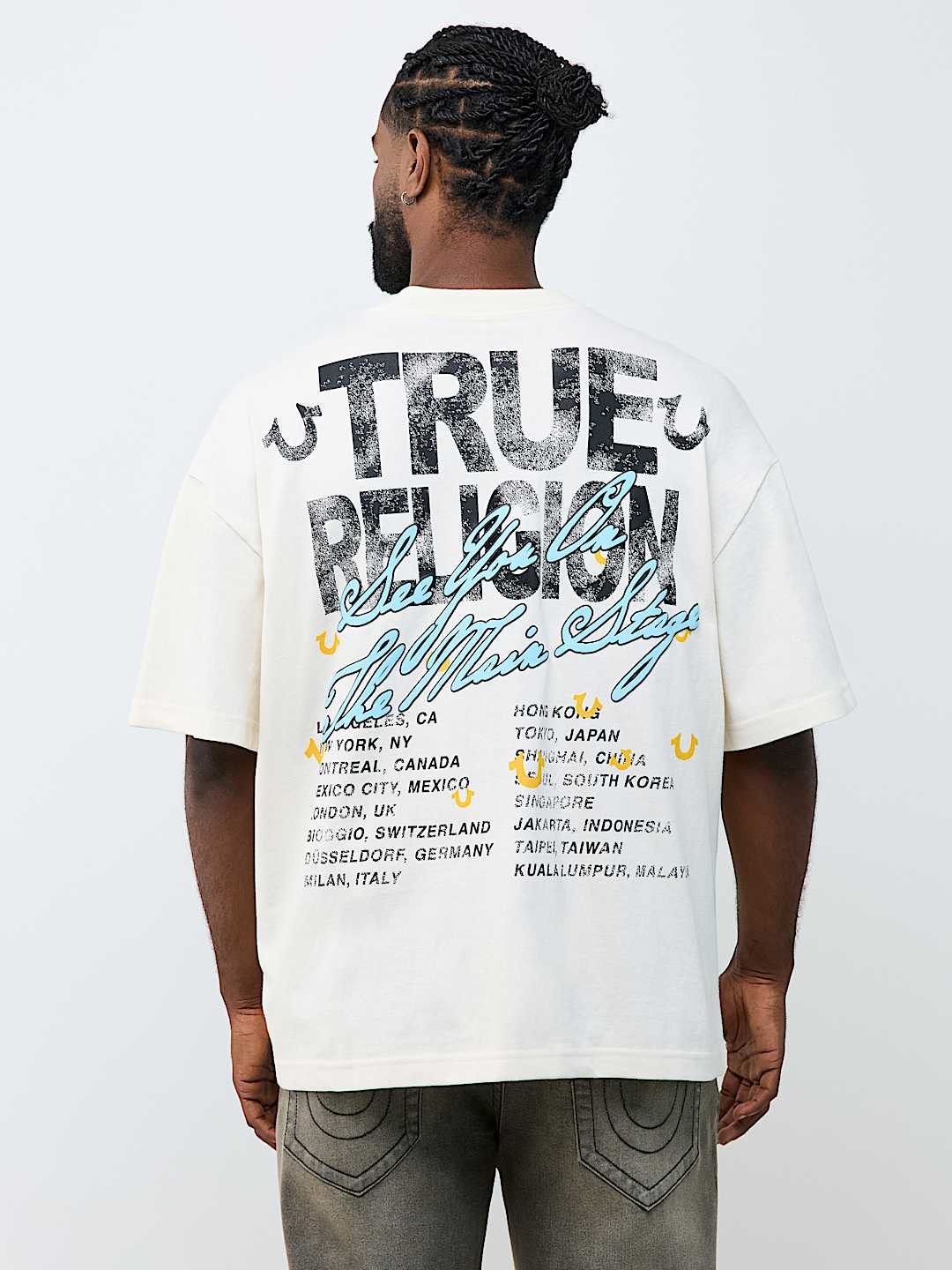 LOGO TOUR HEAVYWEIGHT OVERSIZED TEE