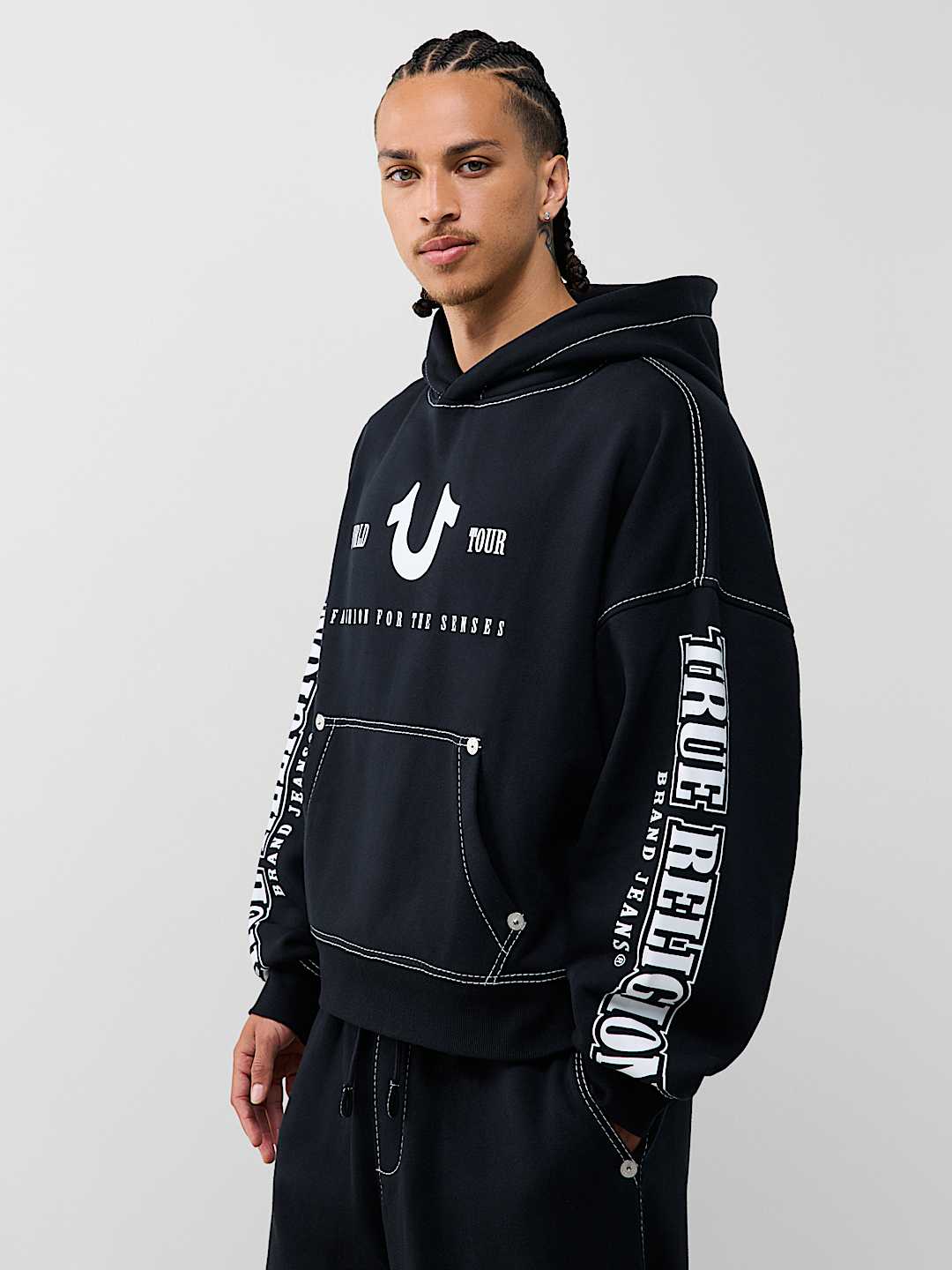 BIG T OVERSIZED HOODIE