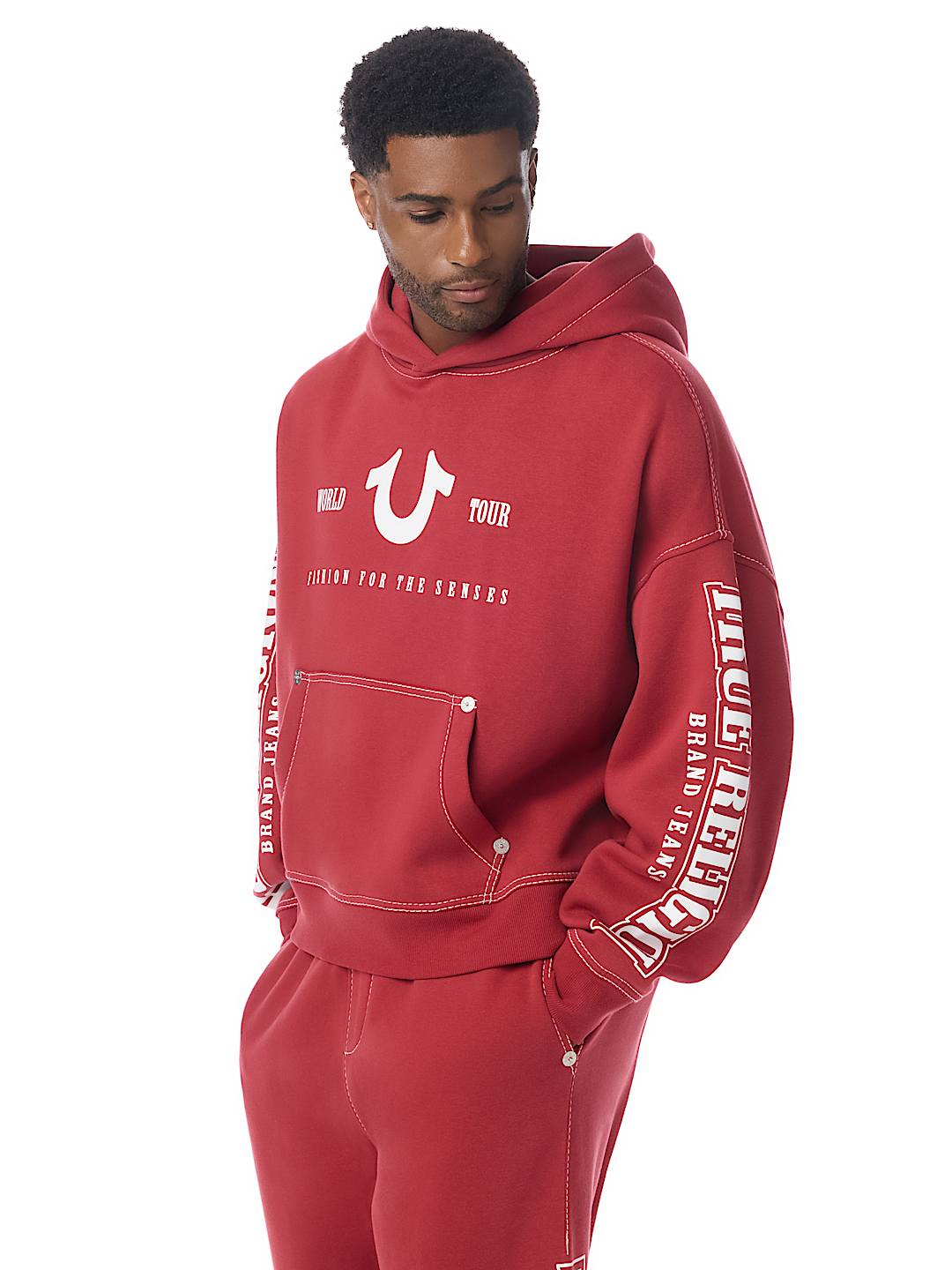 BIG T OVERSIZED HOODIE