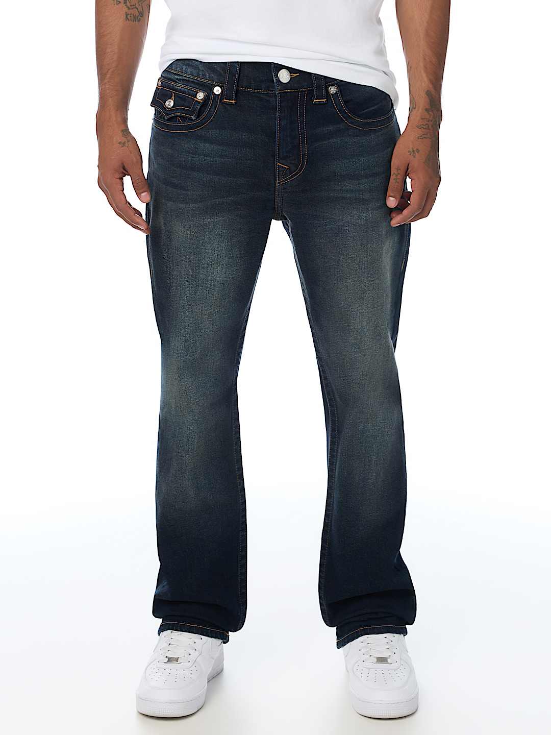 RICKY FLAP STRAIGHT JEAN 34"