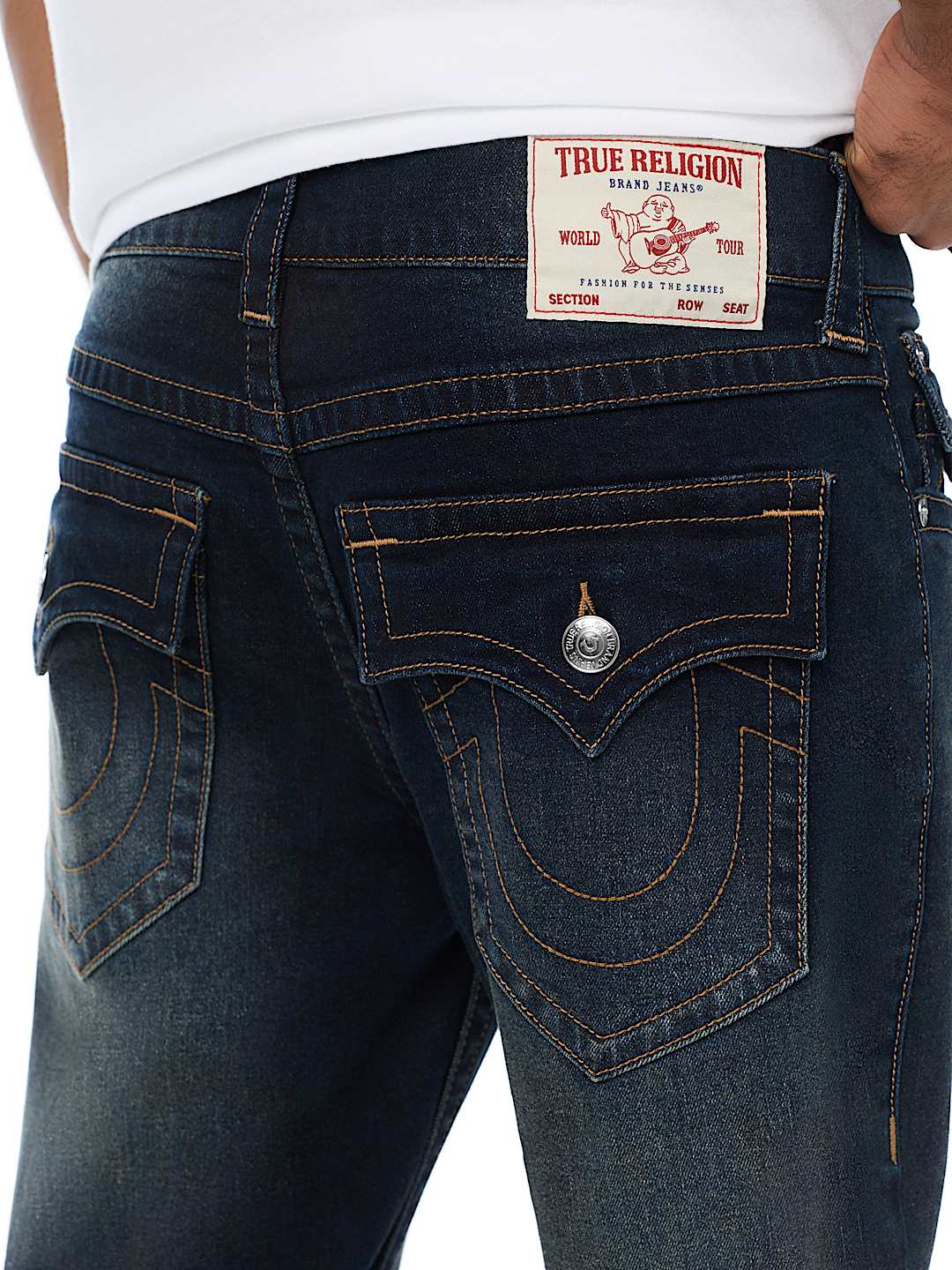 RICKY FLAP STRAIGHT JEAN 34"