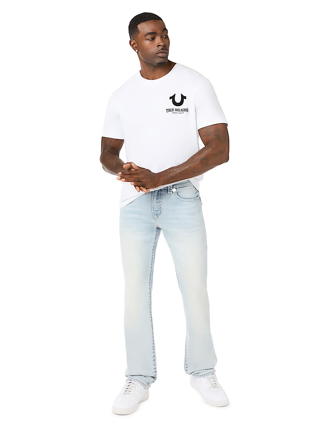 RICKY SUPER T FLAP STRAIGHT JEAN 34"
