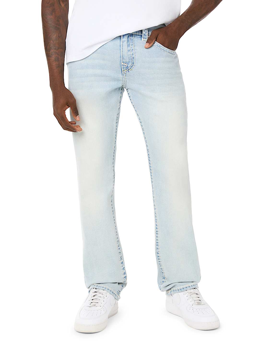 RICKY SUPER T FLAP STRAIGHT JEAN 34"