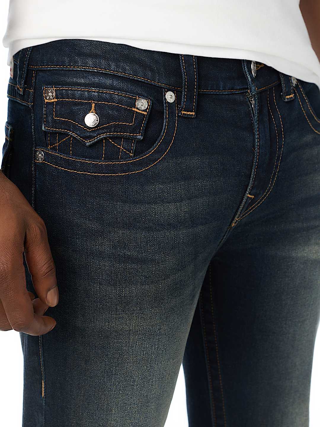 ROCCO FLAP SKINNY JEAN 32"