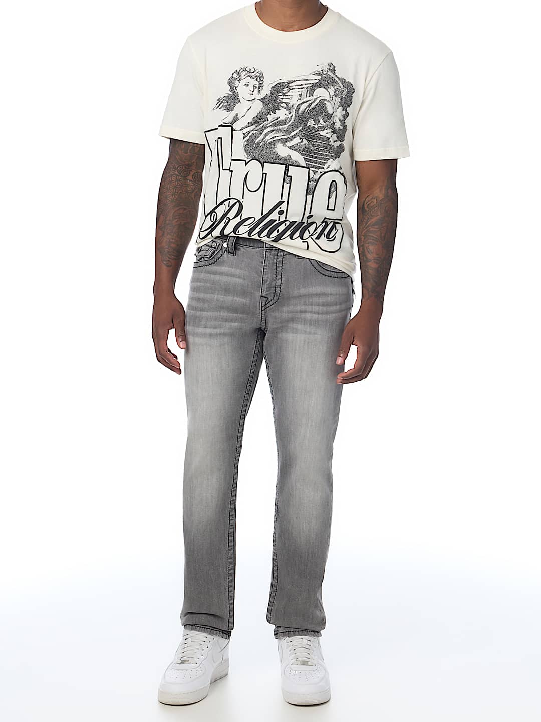 ROCCO BIG T FLAP SKINNY JEAN 32"