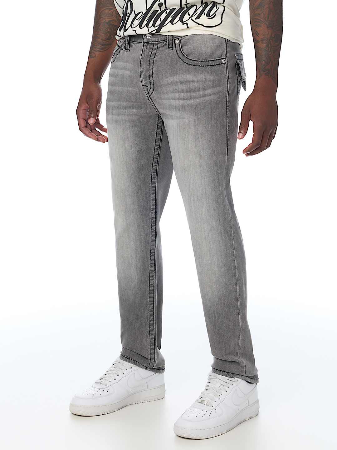 ROCCO BIG T FLAP SKINNY JEAN 32"