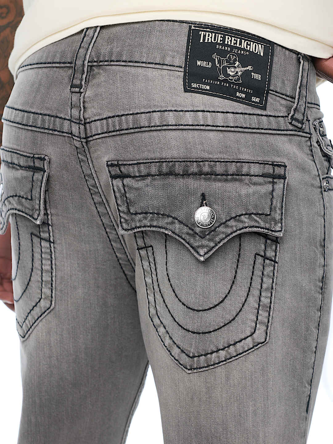 ROCCO BIG T FLAP SKINNY JEAN 32"