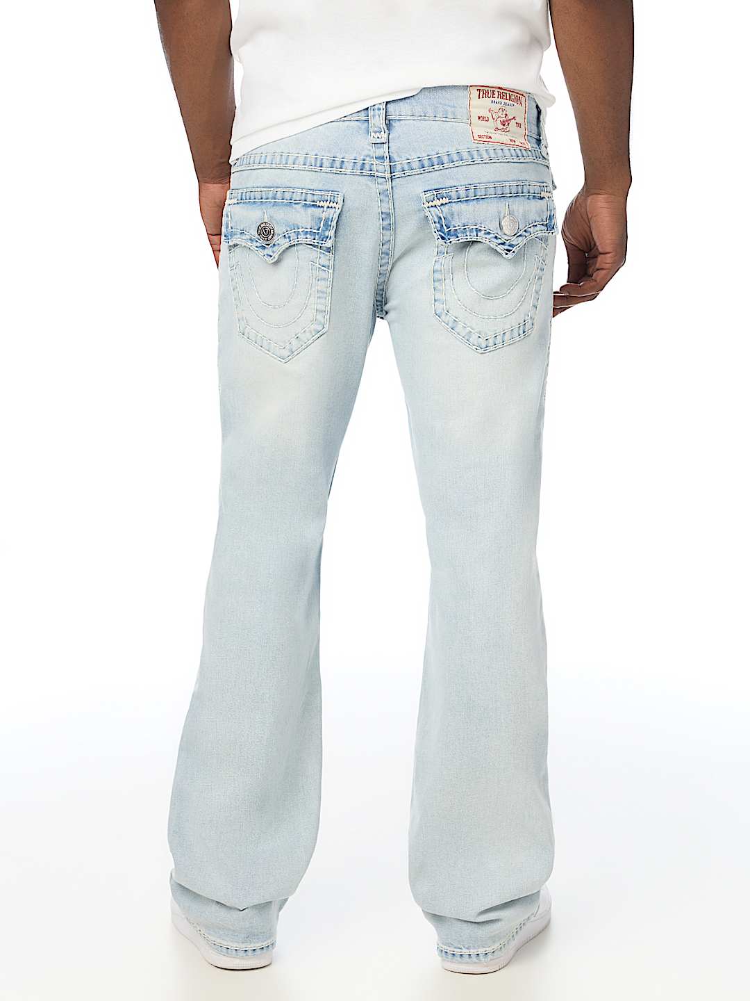 BILLY SUPER T FLAP BOOTCUT JEAN 34"