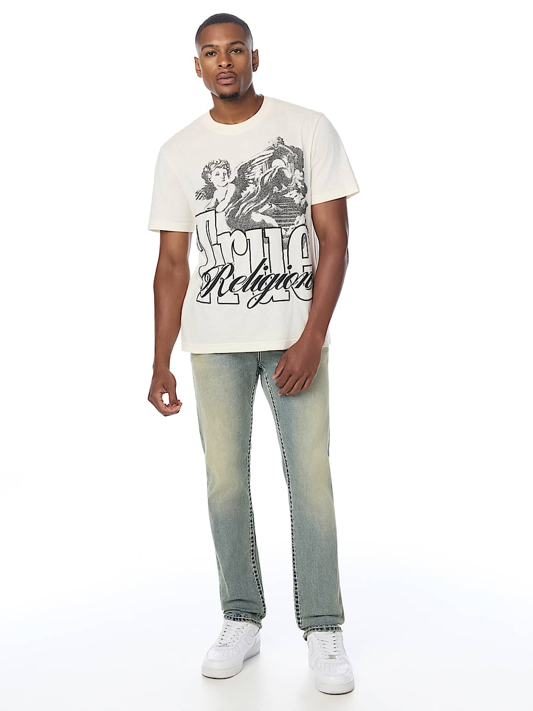 ROCCO SUPER T FLAP SKINNY JEAN 32"