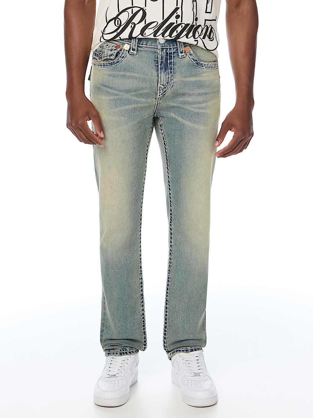 ROCCO SUPER T FLAP SKINNY JEAN 32"