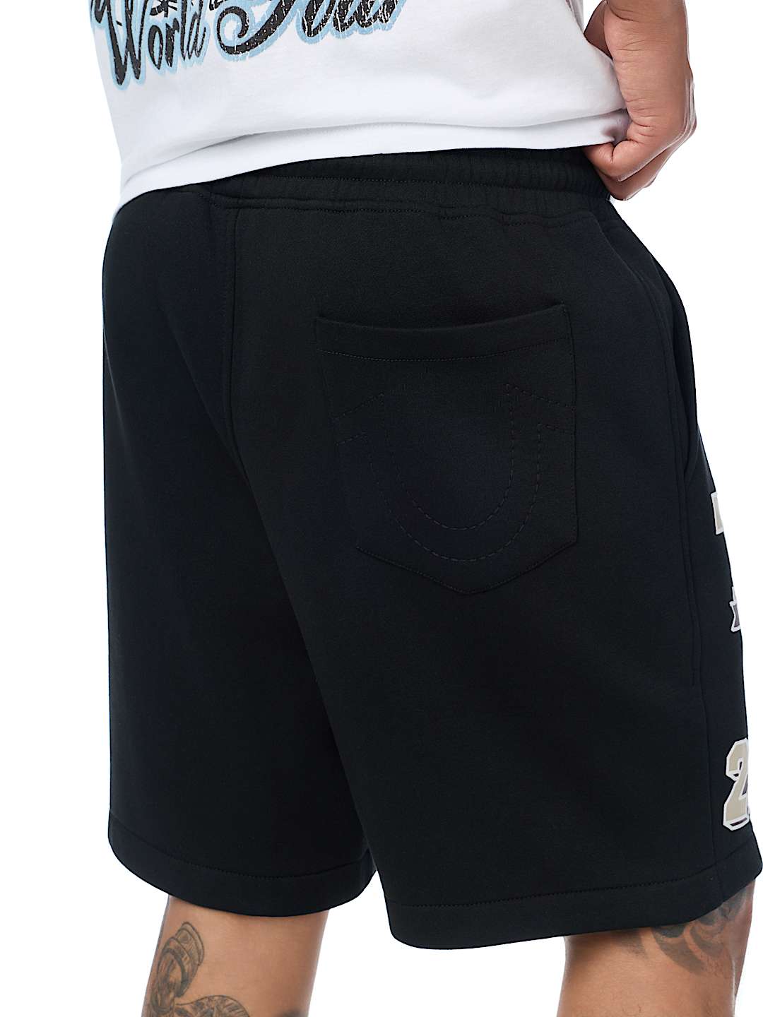 COLLEGIATE LOGO FLEECE SHORT
