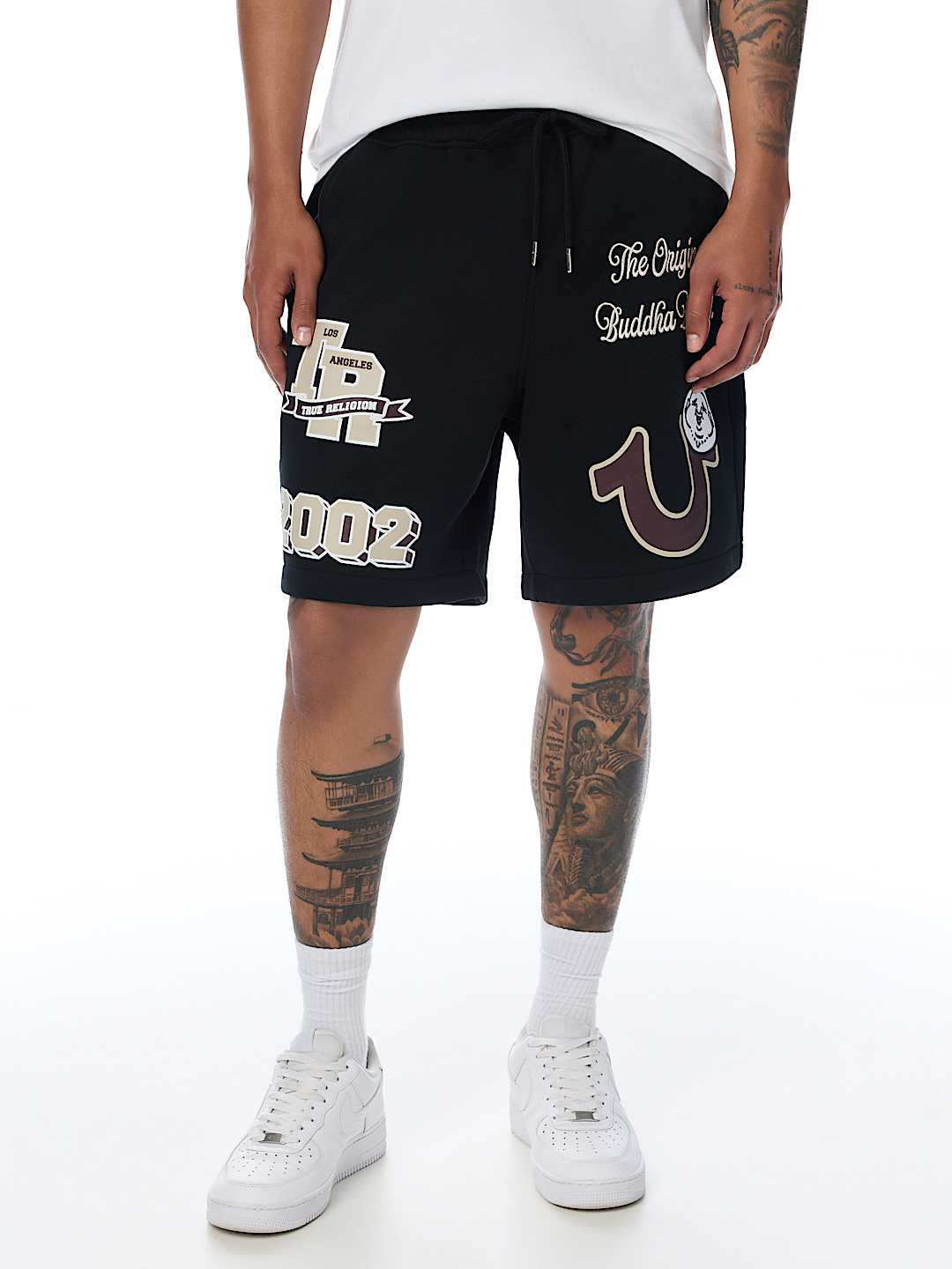 COLLEGIATE LOGO FLEECE SHORT