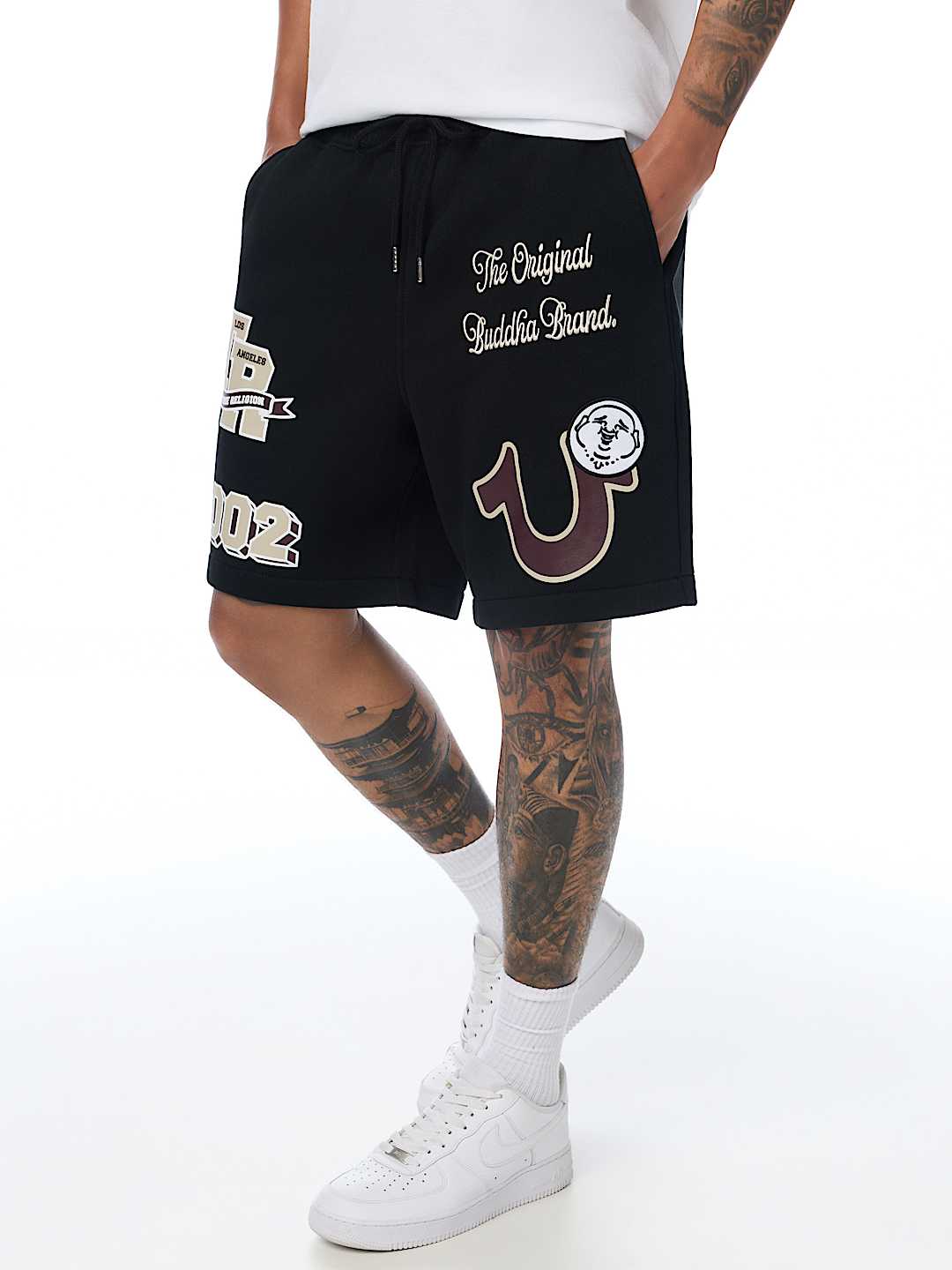 COLLEGIATE LOGO FLEECE SHORT