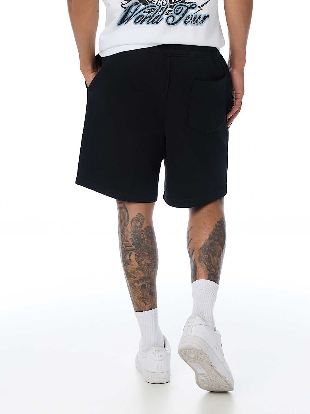 COLLEGIATE LOGO FLEECE SHORT