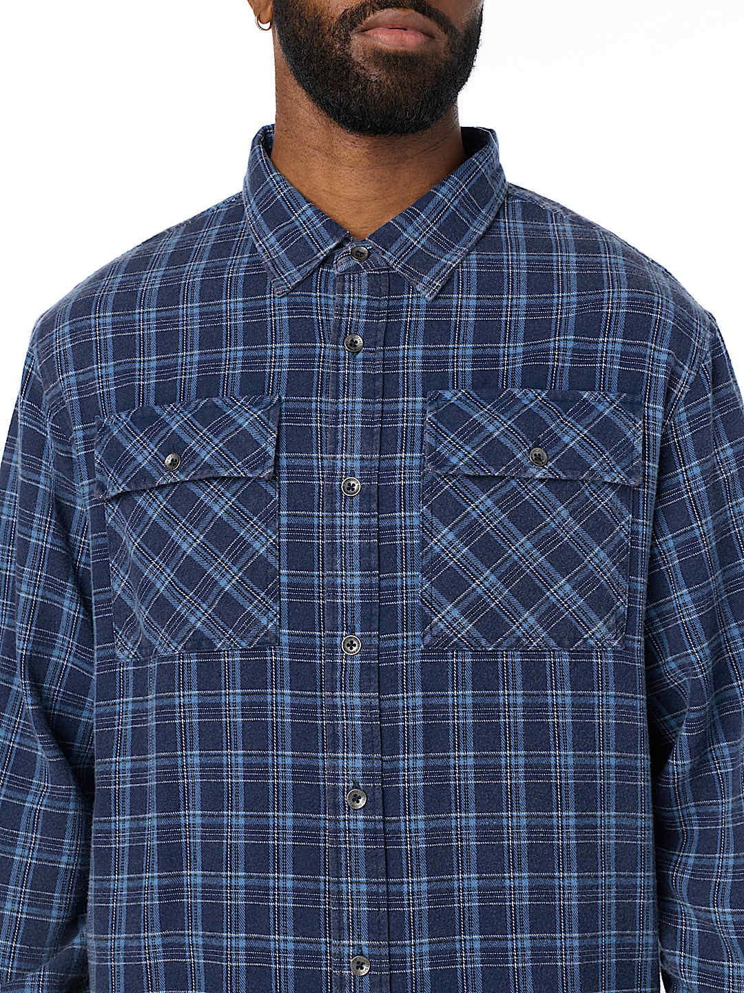 WASHED PLAID WORKWEAR SHIRT