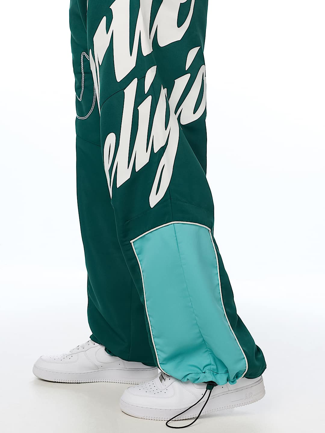HORSESHOE LOGO BAGGY NYLON PANT