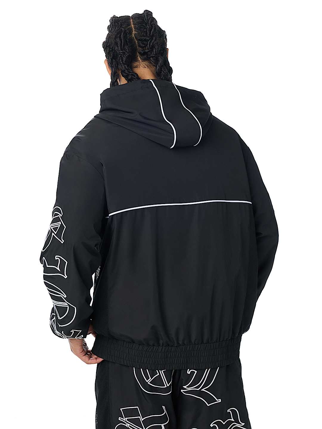EXPLODED LOGO NYLON JACKET