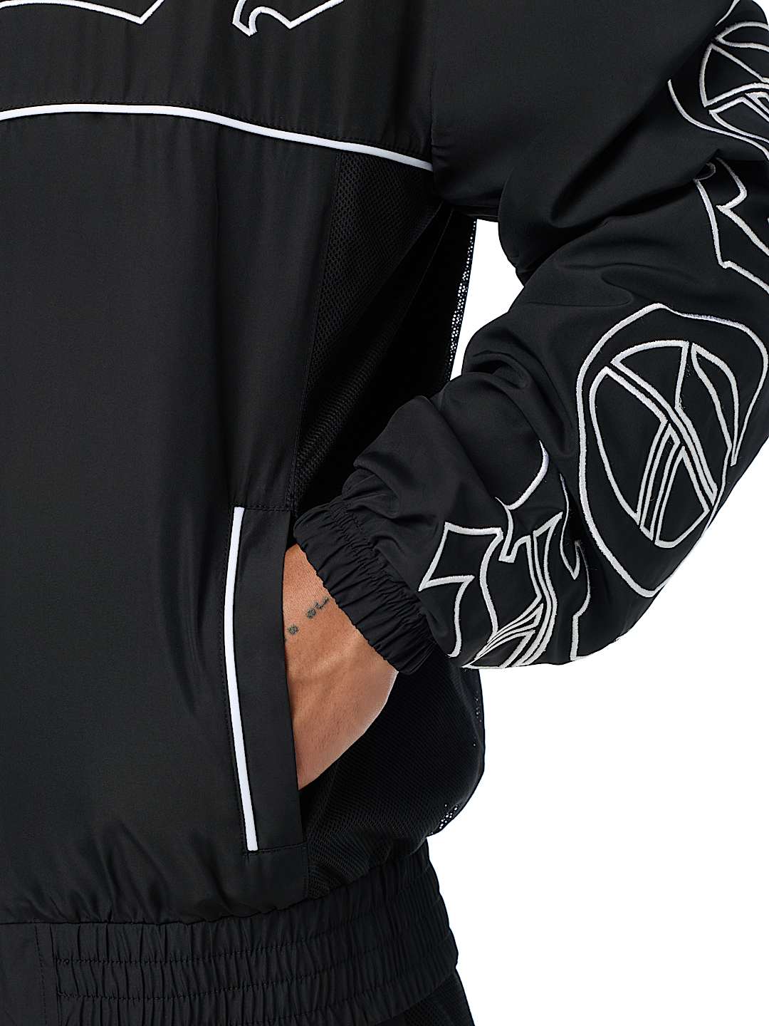 EXPLODED LOGO NYLON JACKET