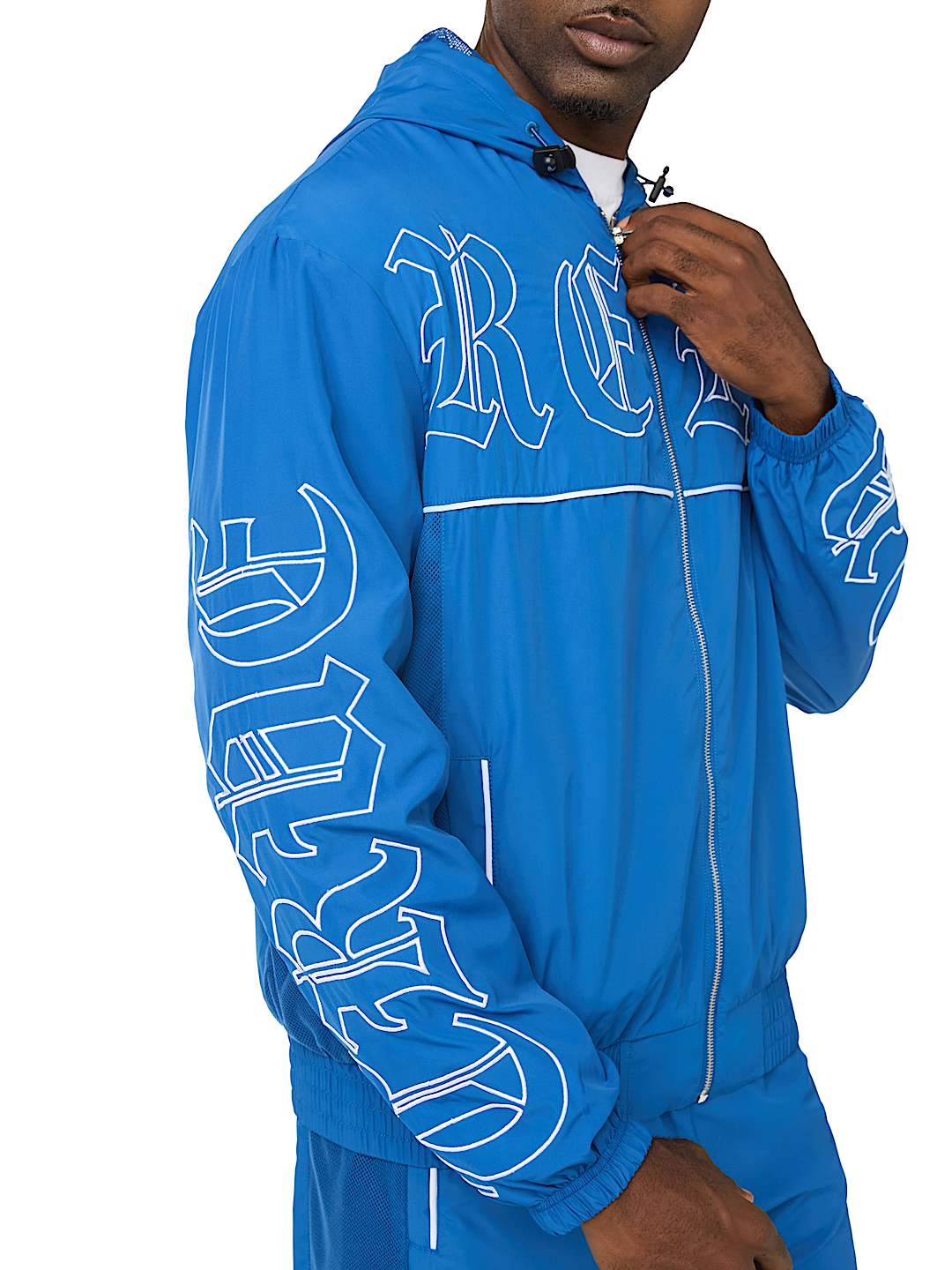 EXPLODED LOGO NYLON JACKET