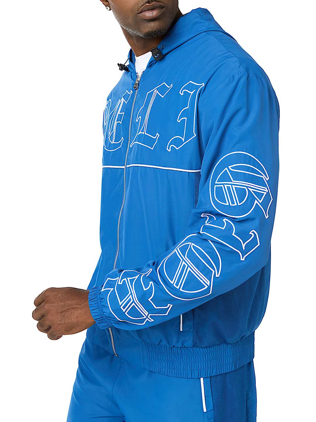 EXPLODED LOGO NYLON JACKET