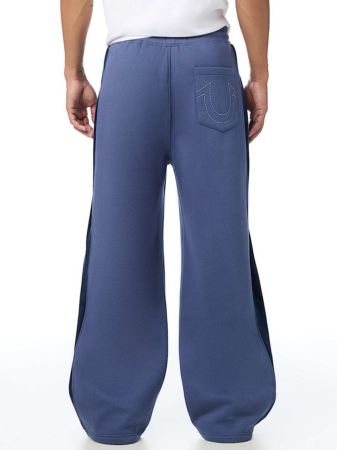 VELOUR LOGO BAGGY SWEATPANT