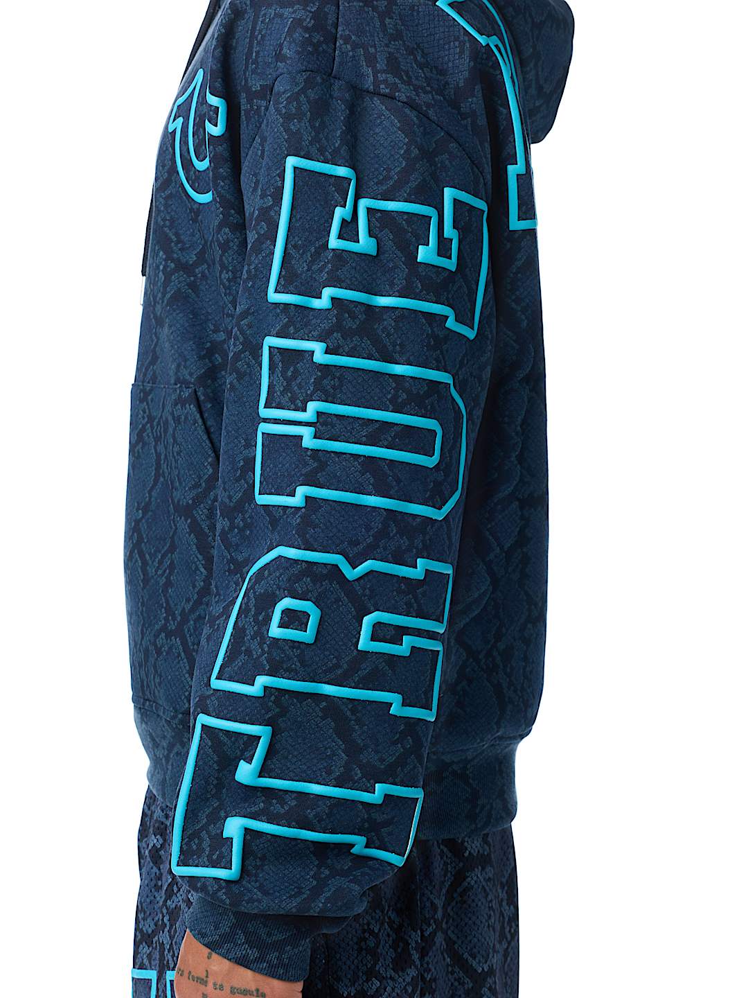 SNAKESKIN BOXY HOODIE