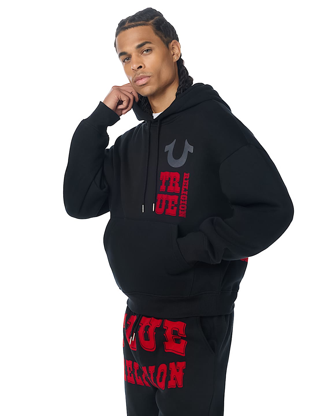 WESTERN BOXY BUDDHA HOODIE