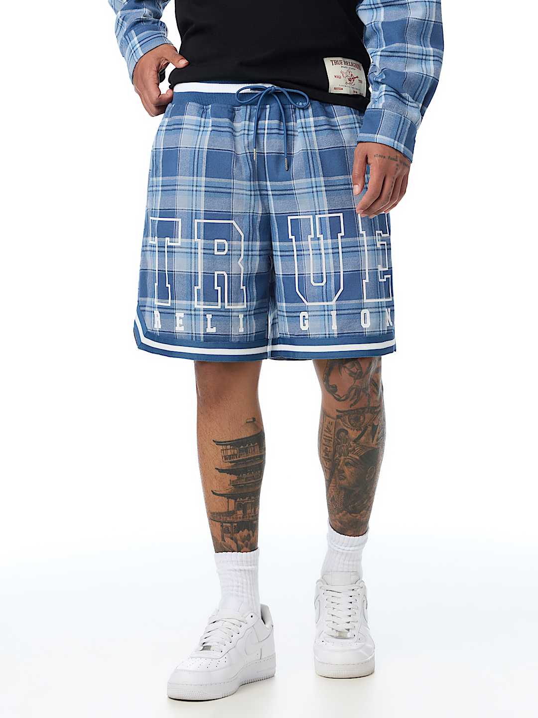 FLANNEL BASKETBALL SHORT