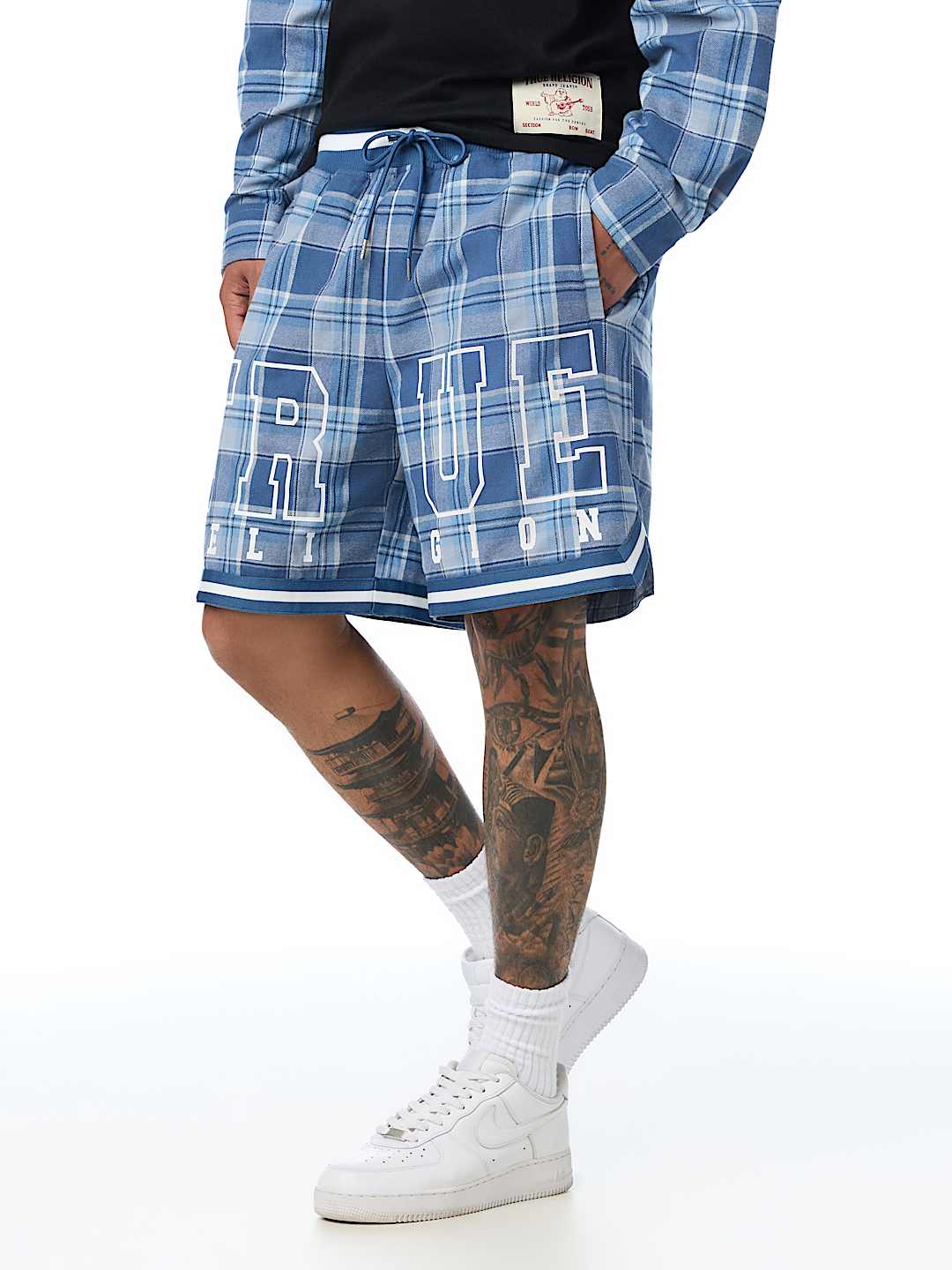 FLANNEL BASKETBALL SHORT