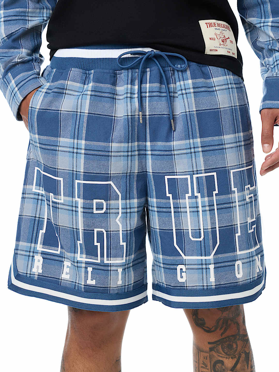 FLANNEL BASKETBALL SHORT