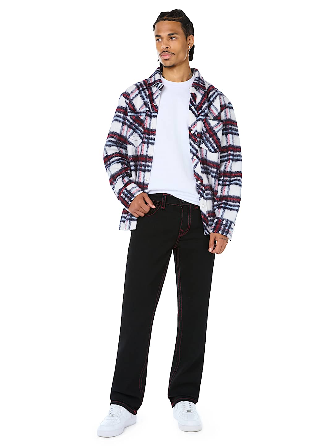 RICKY SUPER T FLAP STRAIGHT JEAN 34"