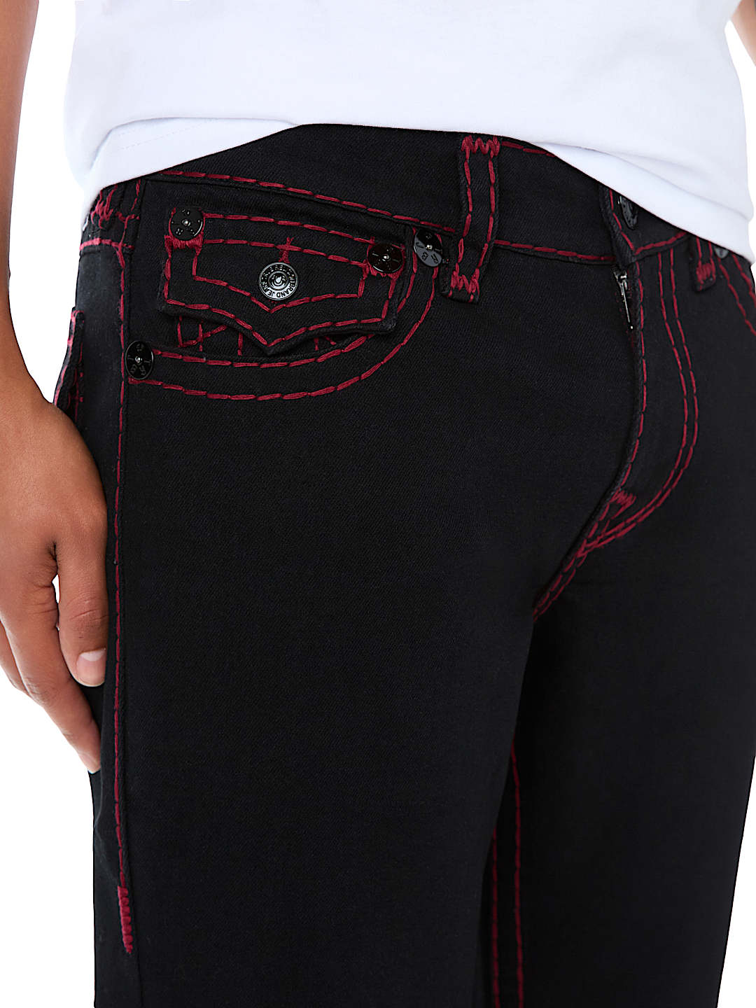 RICKY SUPER T FLAP STRAIGHT JEAN 34"