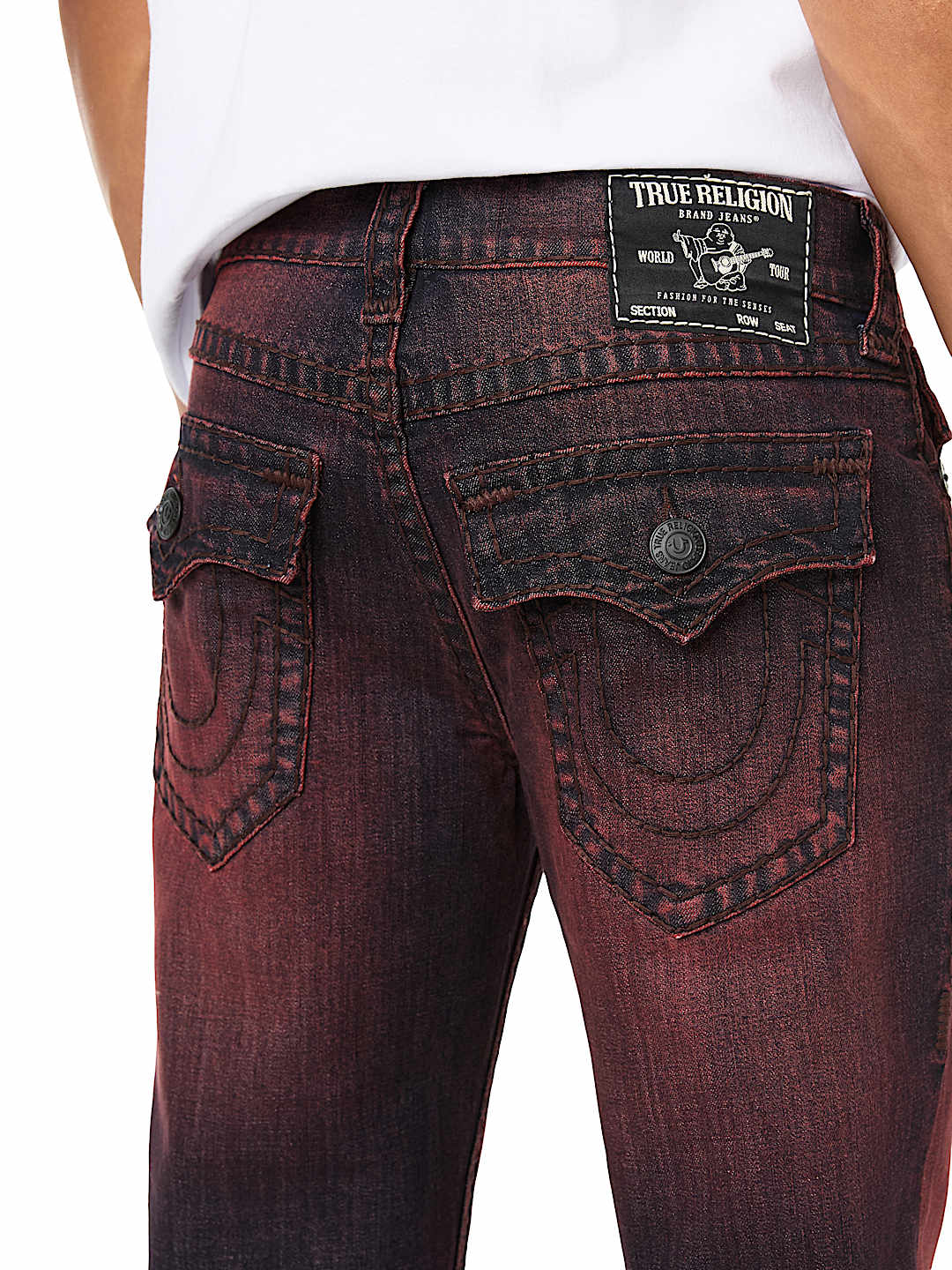 RICKY SUPER T FLAP STRAIGHT JEAN 34"