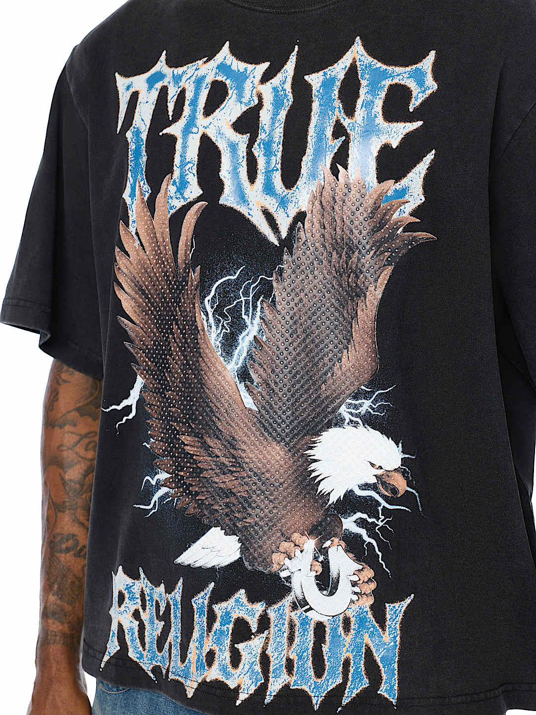 CRYSTAL EAGLE HEAVYWEIGHT BOXY TEE