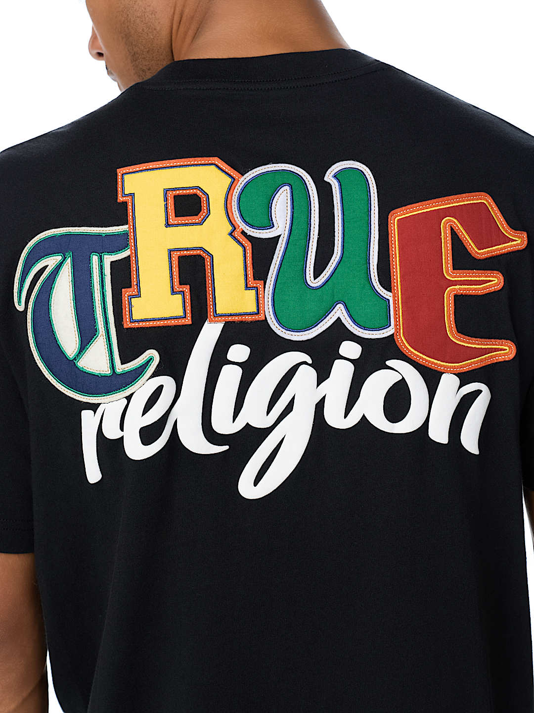 COLLEGIATE APPLIQU&Eacute; LOGO TEE