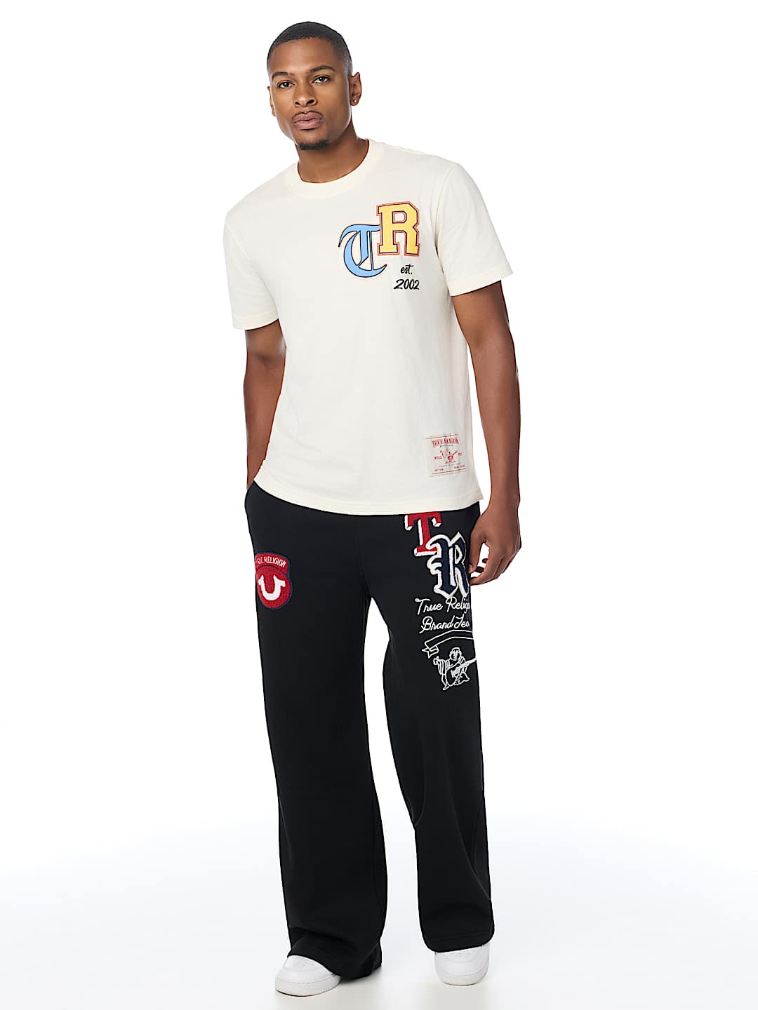 COLLEGIATE APPLIQU&Eacute; LOGO TEE