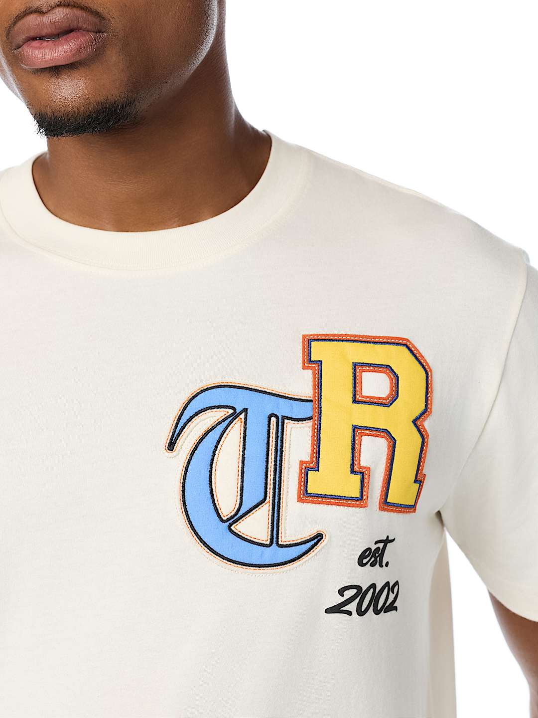 COLLEGIATE APPLIQU&Eacute; LOGO TEE