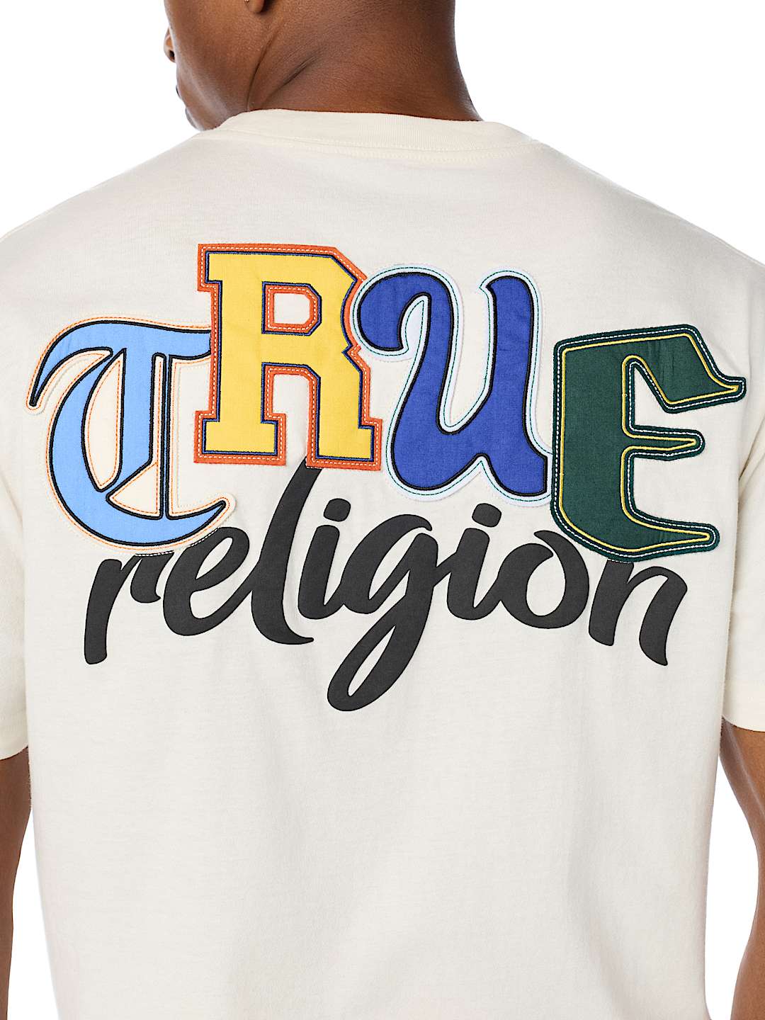COLLEGIATE APPLIQU&Eacute; LOGO TEE