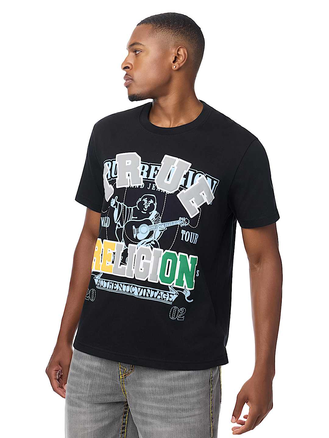 DOUBLE WORLD TOUR LOGO TEE