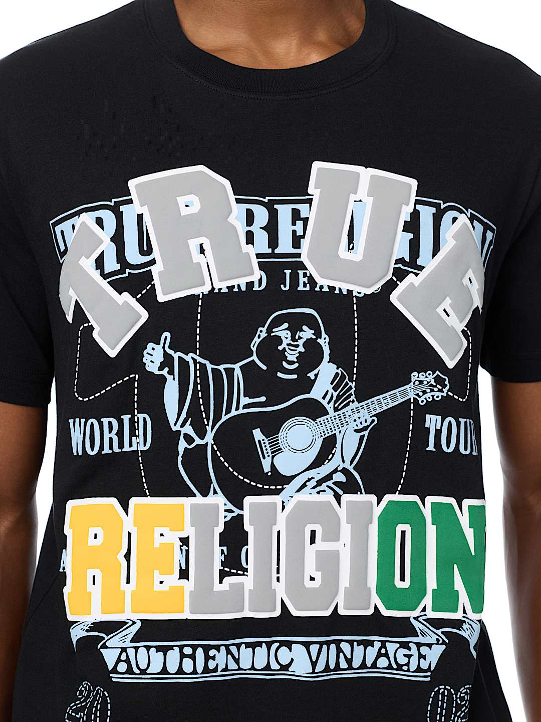 DOUBLE WORLD TOUR LOGO TEE