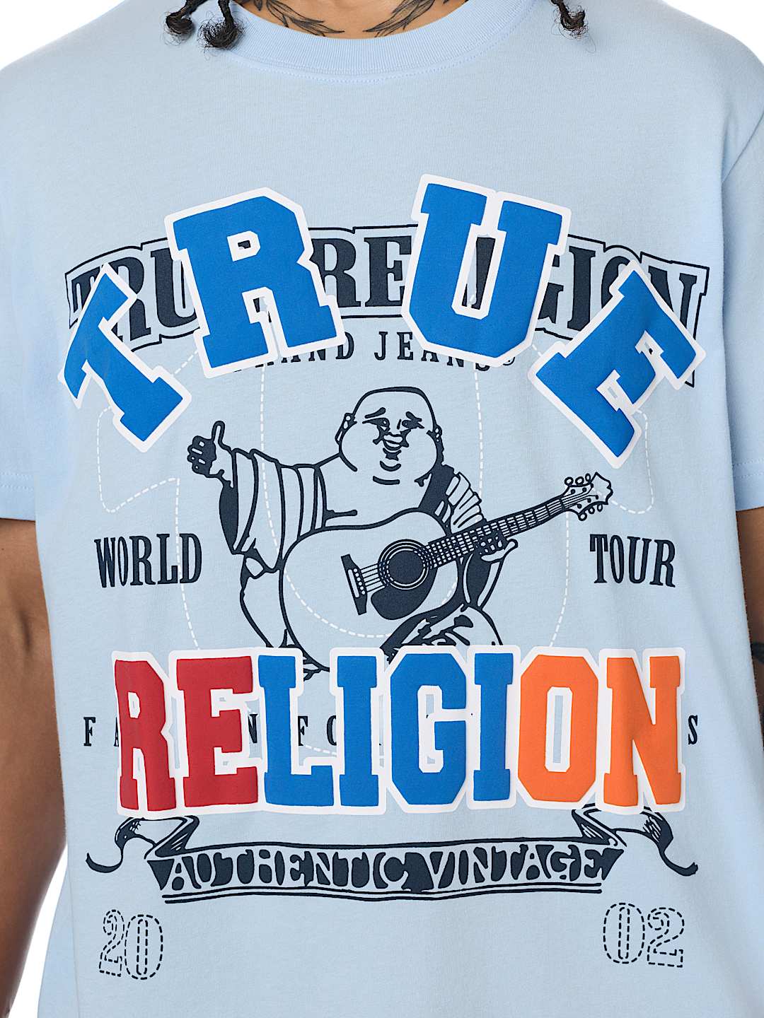 DOUBLE WORLD TOUR LOGO TEE